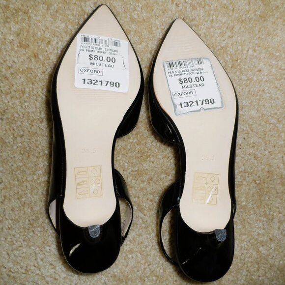 Chic Peagabo Black shoes - size 7.5 NEW - Picture 6 of 13